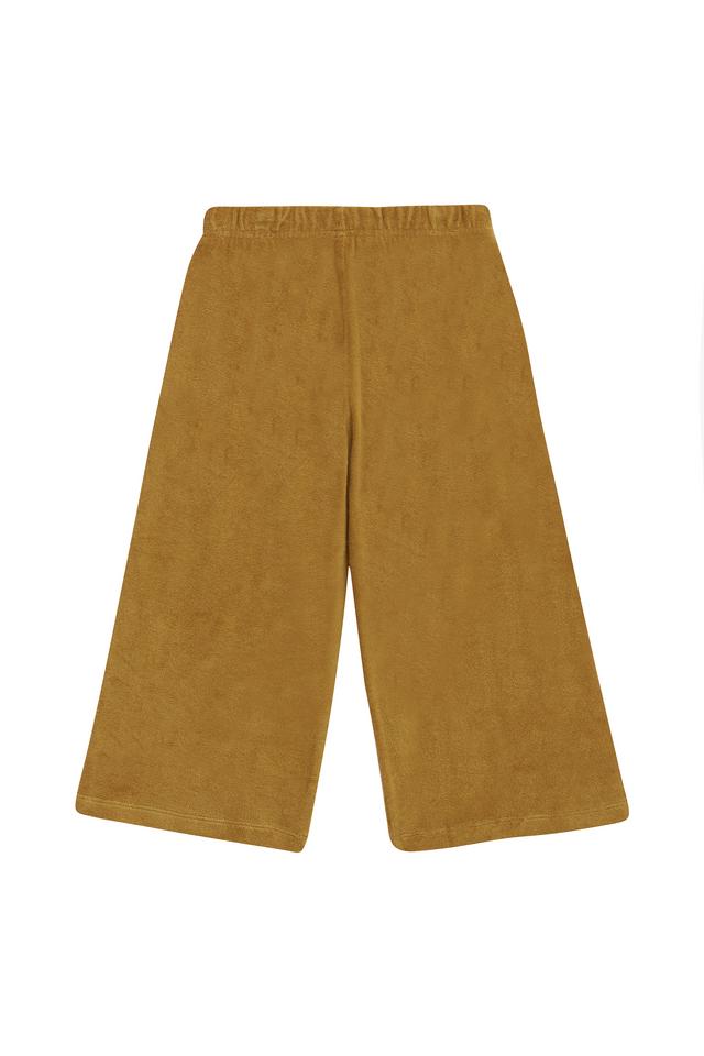 Kids Terry Towelling Wide Leg Pant