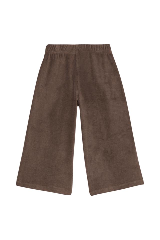 Kids Terry Towelling Wide Leg Pant