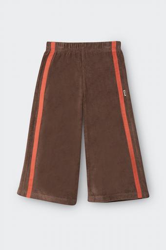 Kids Terry Towelling Wide Leg Pant (Mocha Dust)