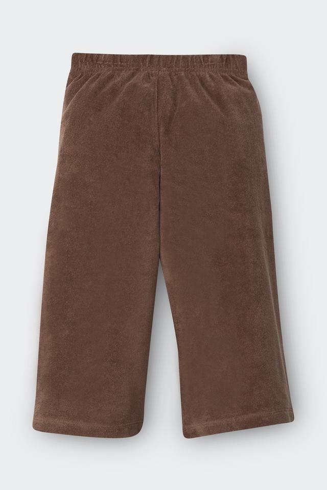 Kids Terry Towelling Wide Leg Pant
