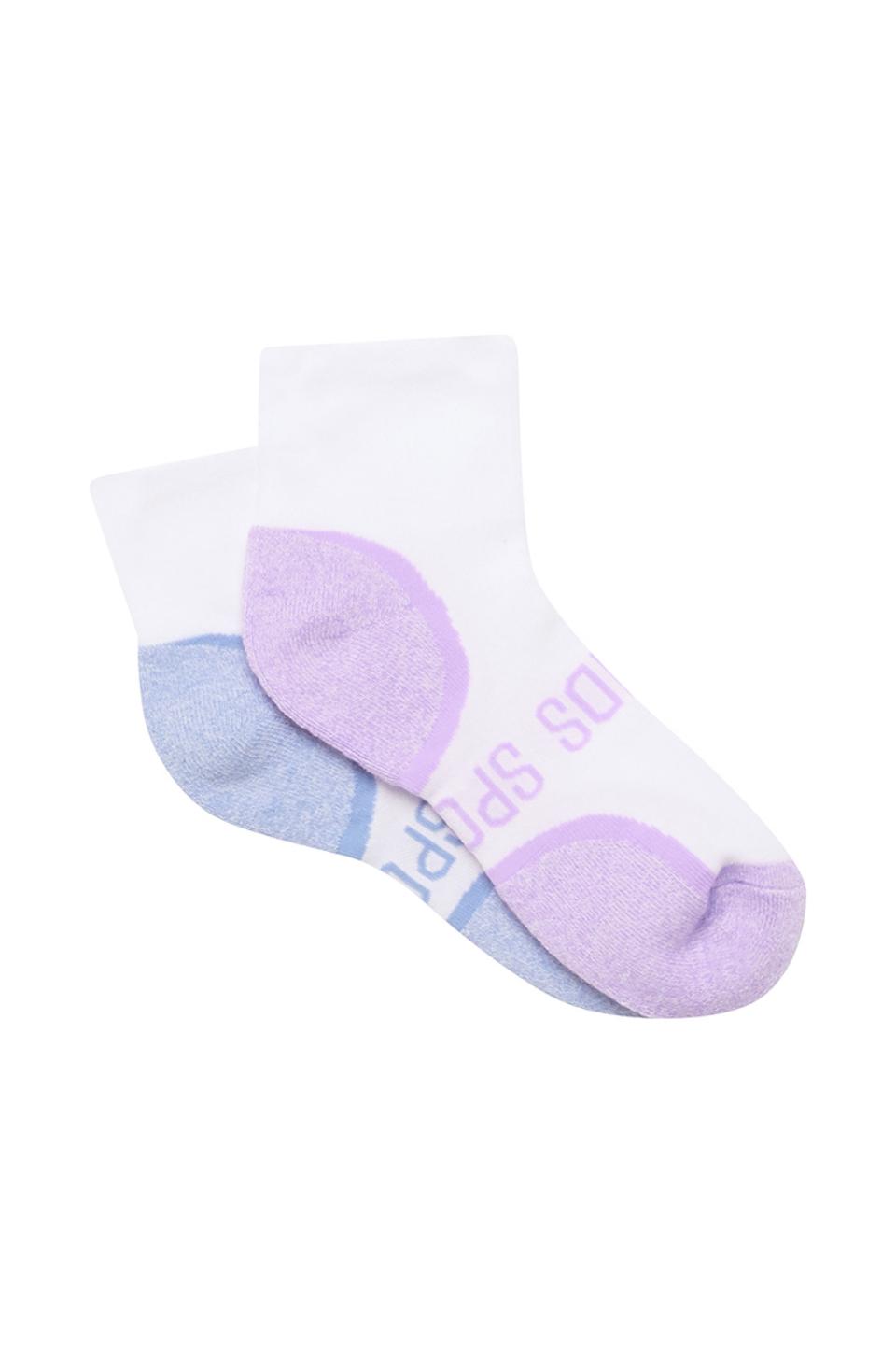 Kids Ultimate Comfort Quarter Crew Socks 2 Pack