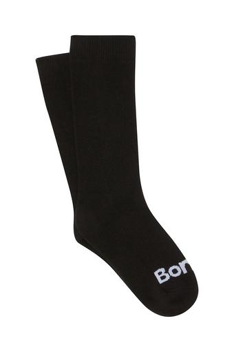 Kids Value Crew Socks 5 Pack (Black)