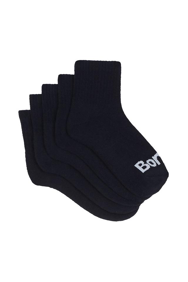 Kids Value Cushioned Quarter Crew Socks 5 Pack