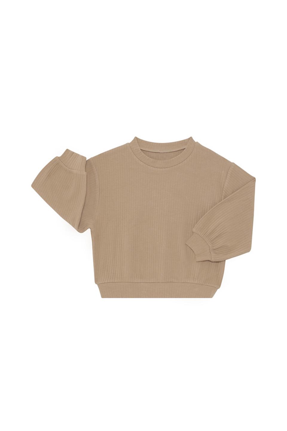 Kids Wide Rib Pullover