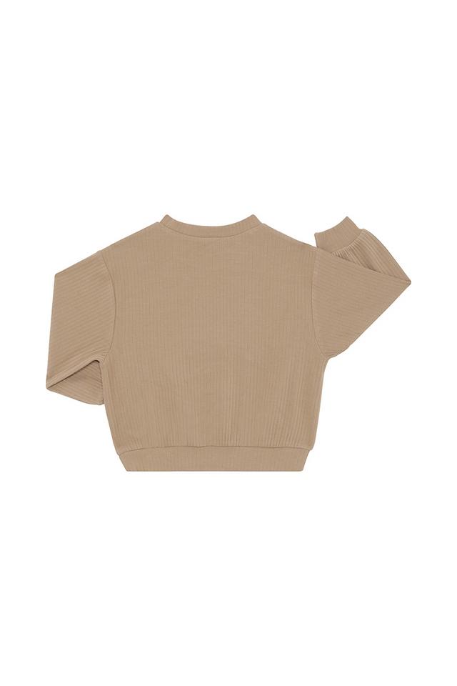 Kids Wide Rib Pullover