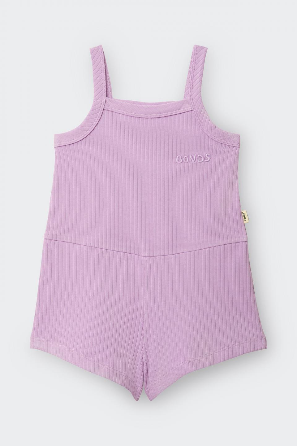 Kids Wide Rib Playsuit