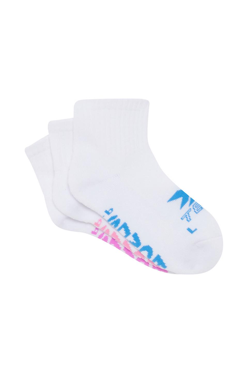 Kids X-Temp Quarter Crew Socks 3 Pack