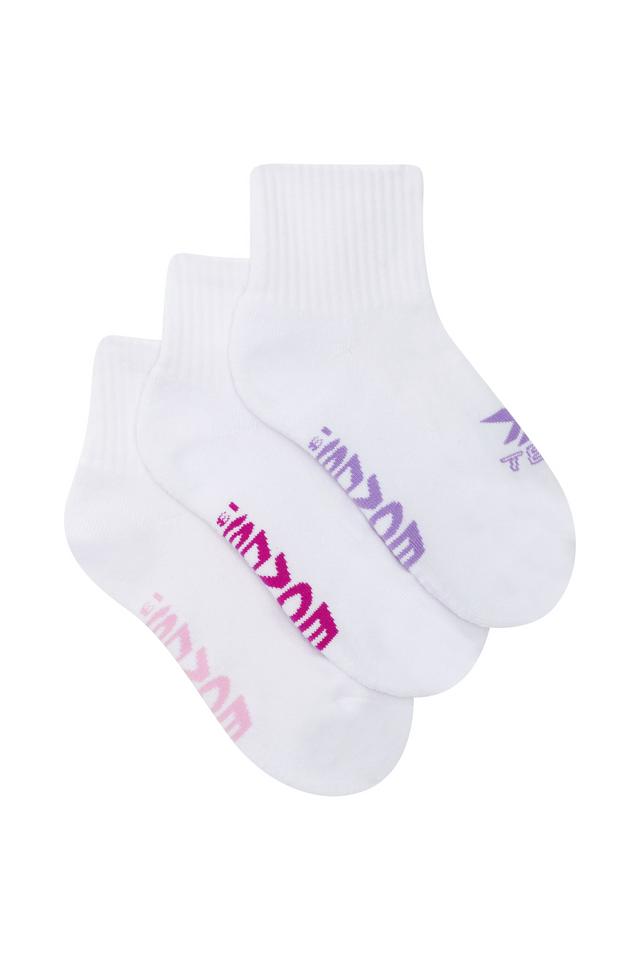 Kids X-Temp Quarter Crew Socks 3 Pack