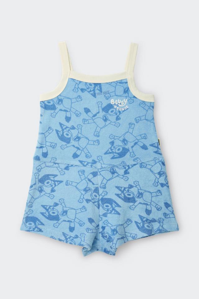 Bluey x Bonds Kids Terry Towelling Playsuit