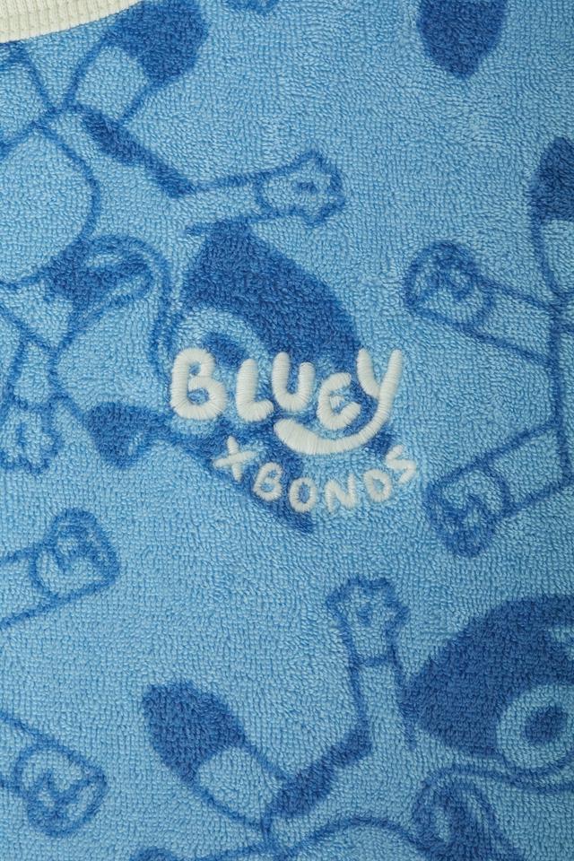Bluey x Bonds Kids Terry Towelling Tee