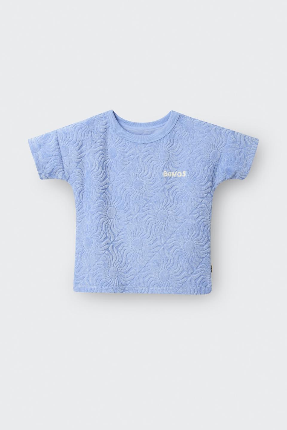 Kids Jacquard Terry Towelling Tee