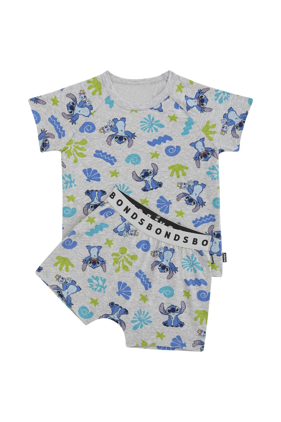 Disney's Lilo & Stitch Bonds Short Sleeve Sleep Set