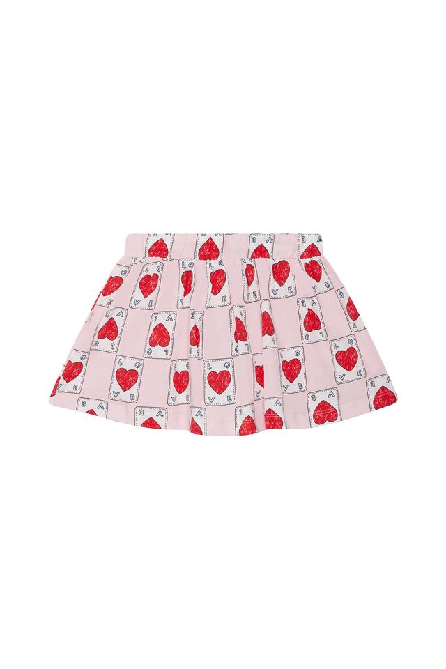 Girls Cotton Gathered Skort