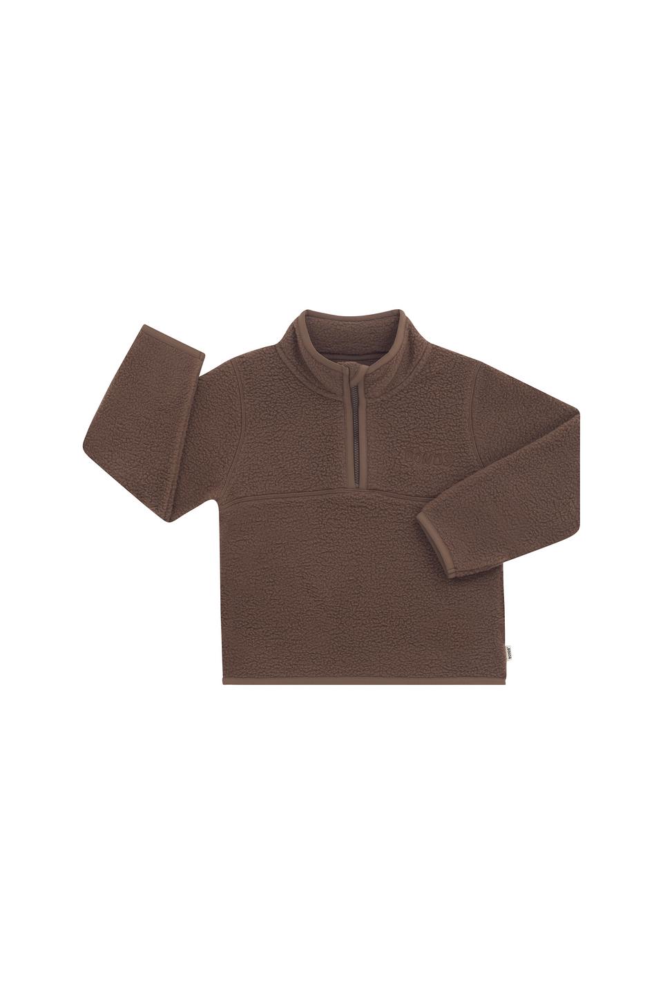 Kids Teddy Fleece Half Zip Pullover