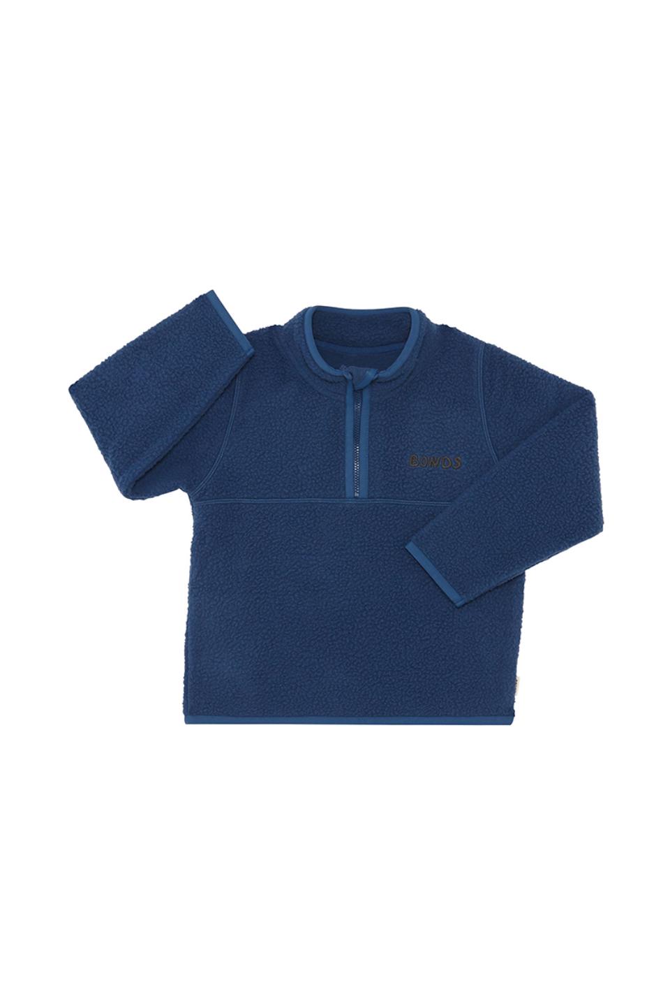Kids Teddy Fleece Half Zip Pullover