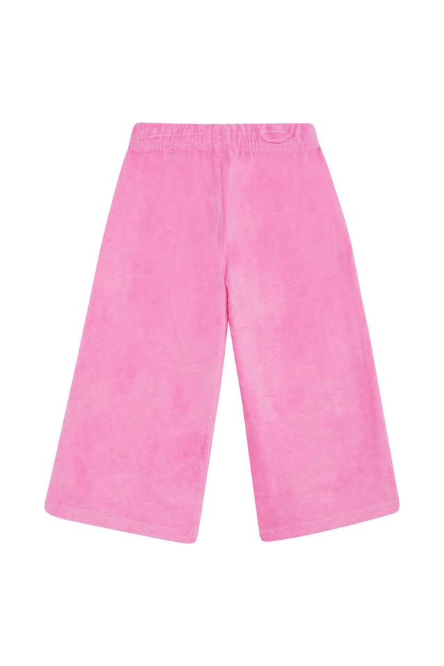Kids Terry Towelling Wide Leg Pant