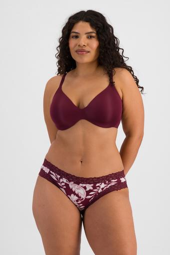 Lacetails Bamboo Bikini (Bohemian Bliss Plum)