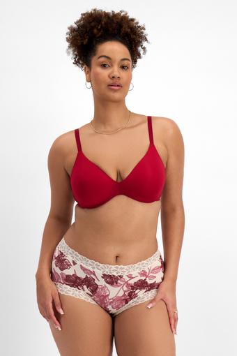 Lacetails Bamboo Full Brief (Floral Impression)