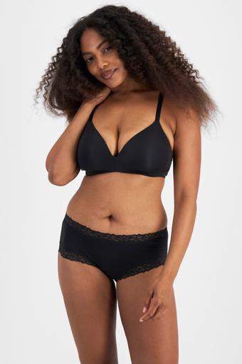Lacetails Bamboo Midi (Black)