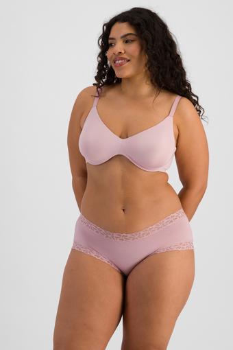 Lacetails Bamboo Midi (Lunar Lilac)