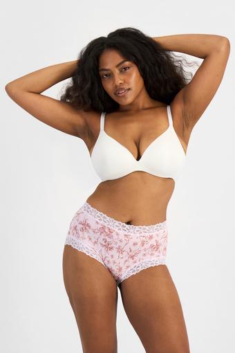 Lacetails Microfibre Full Brief (Paisley Blossom)