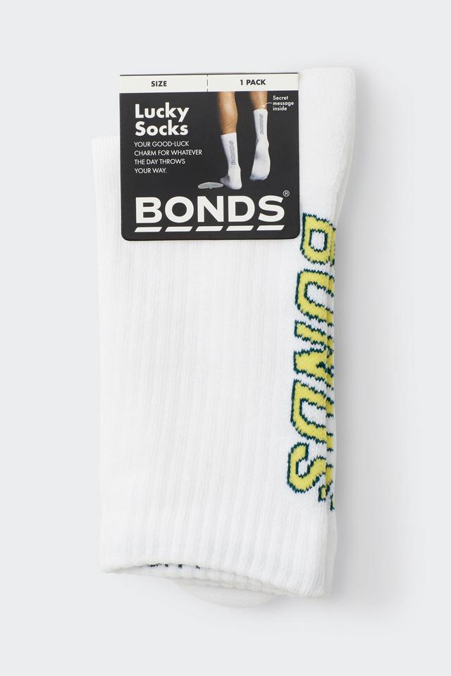 Bonds Lucky Crew Socks 1 Pack