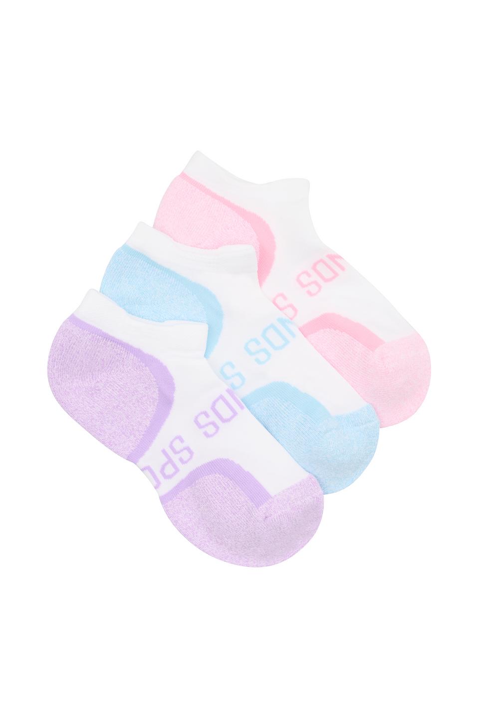 Womens Ultimate Comfort Low Cut Socks 3 Pack