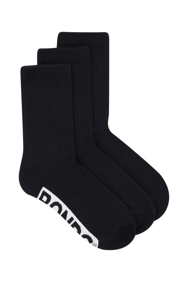 Womens Logo Cushioned Crew 3 Pack