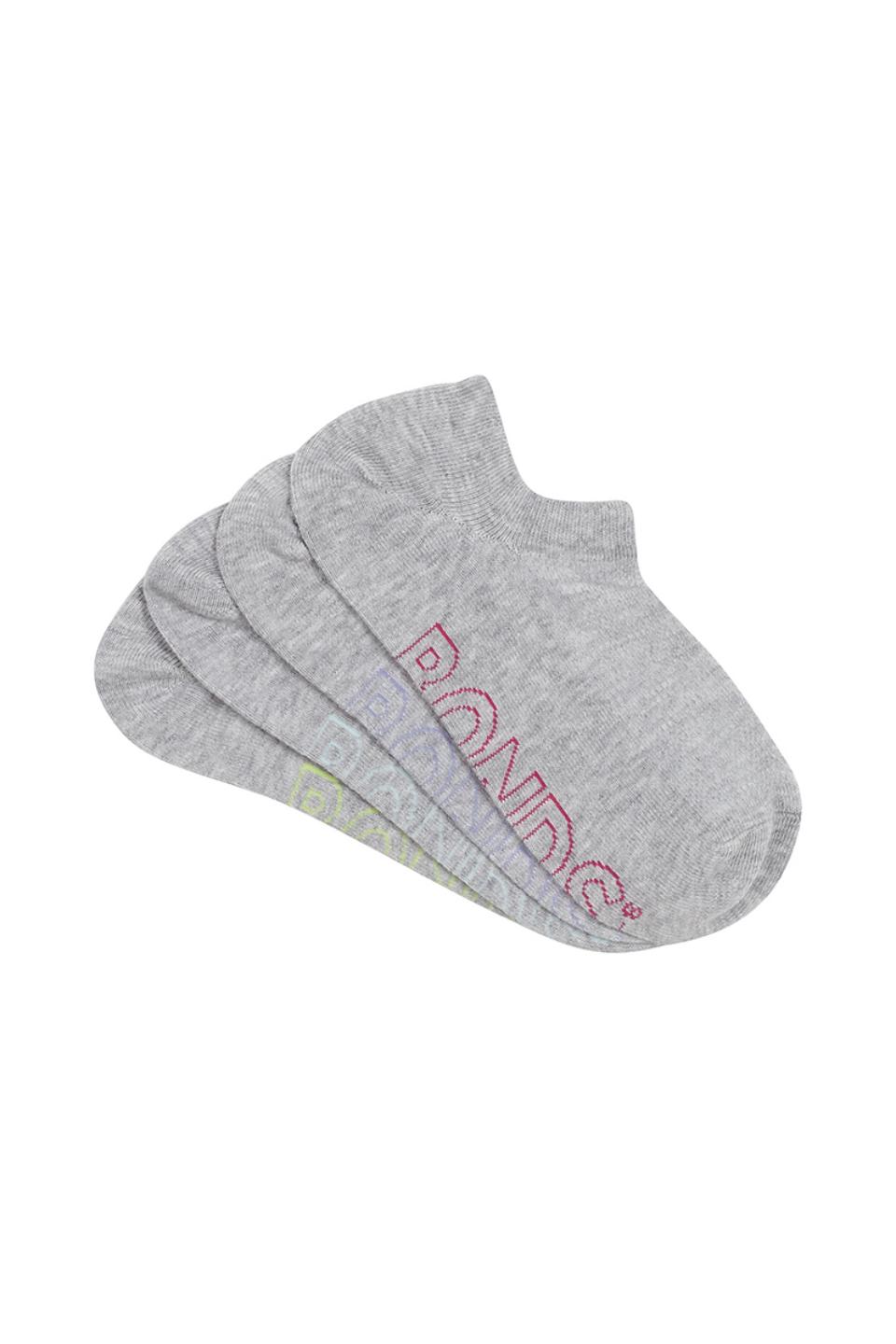 Womens Logo Light No Show Socks 4 Pack