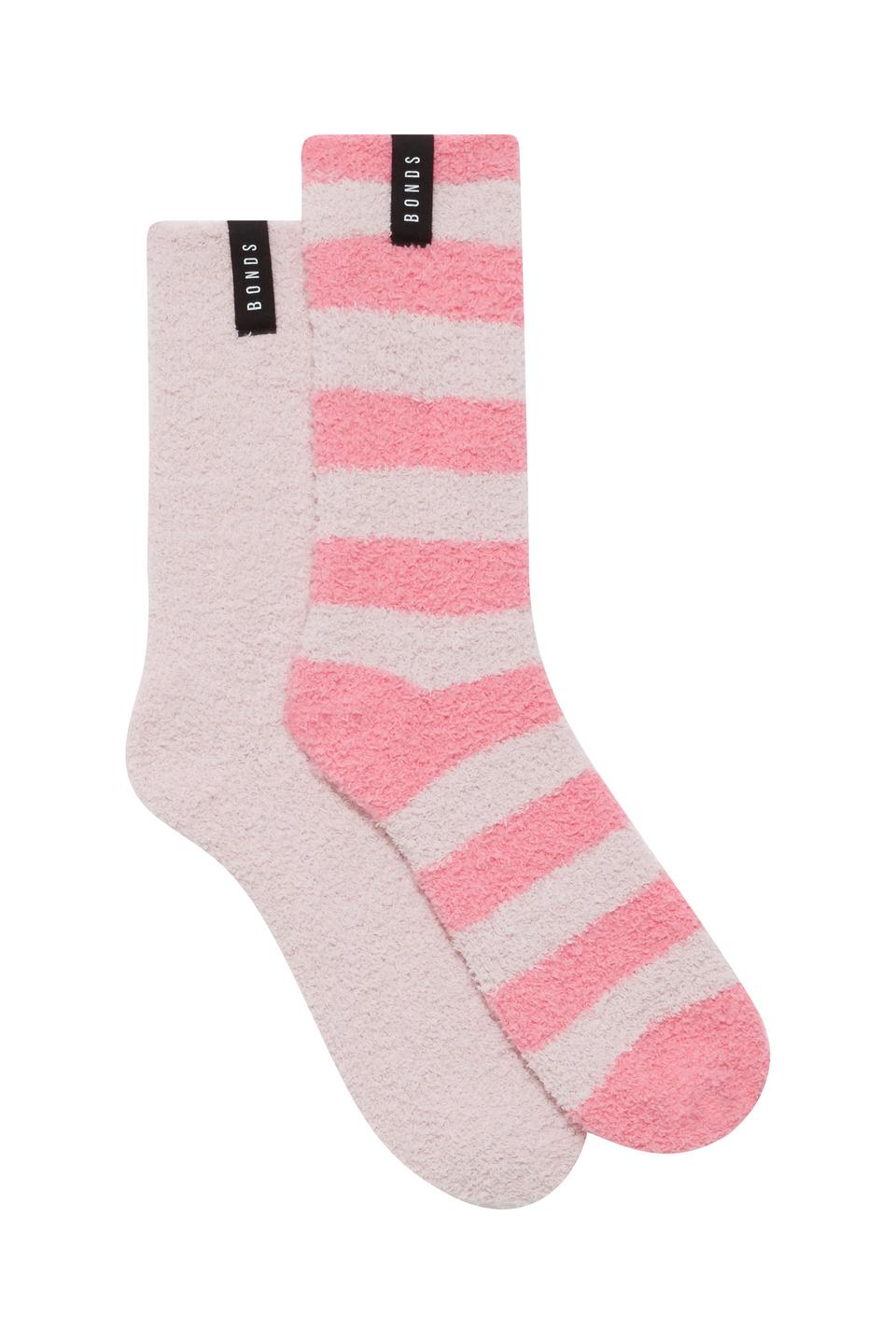 Womens Supersoft Crew Socks 2 Pack