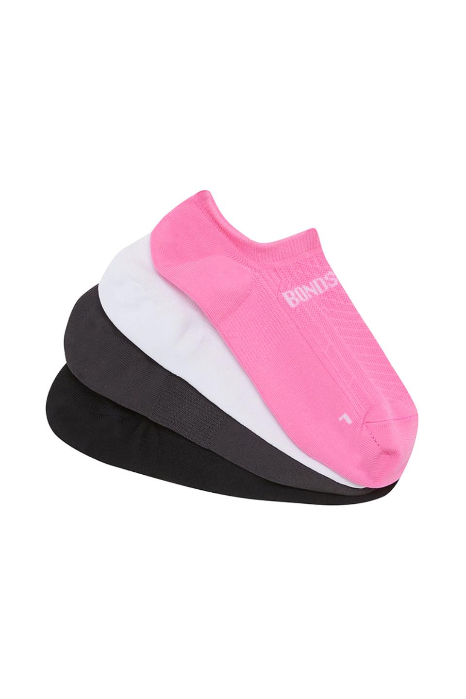 Womens Play It Cool No Show Socks 4 Pack