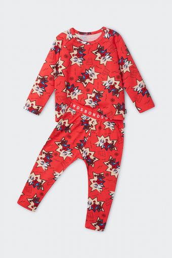 Marvel Bonds Long Sleeve Sleep Set (Hero In All Of Us)