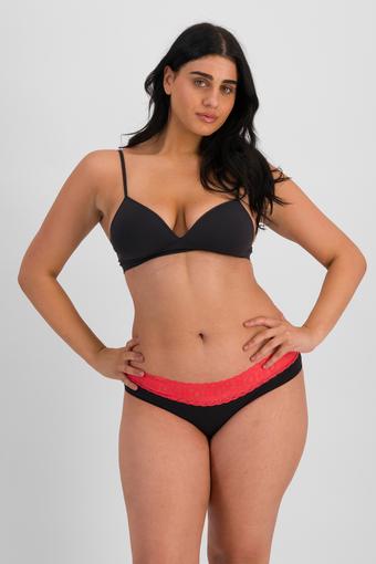 Match Its Bikini (Pop Red)