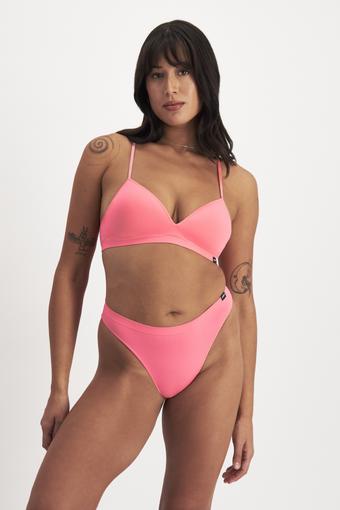 Match its Seamless Hi Bikini (Pink Wattle)