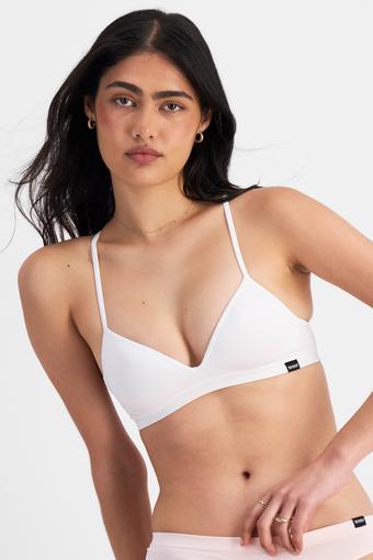 Match Its Wirefree Bra (White)