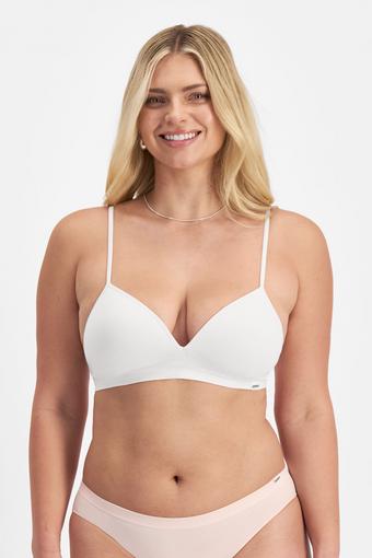 Match Its Wirefree Bra (White)