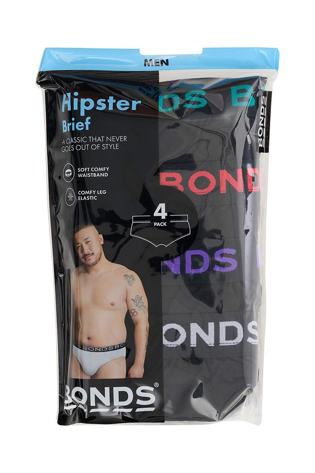 Mens XL Hipster Briefs 4 Pack