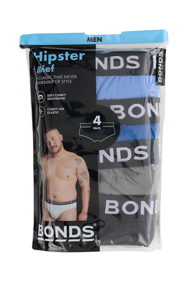 Mens XL Hipster Briefs 4 Pack