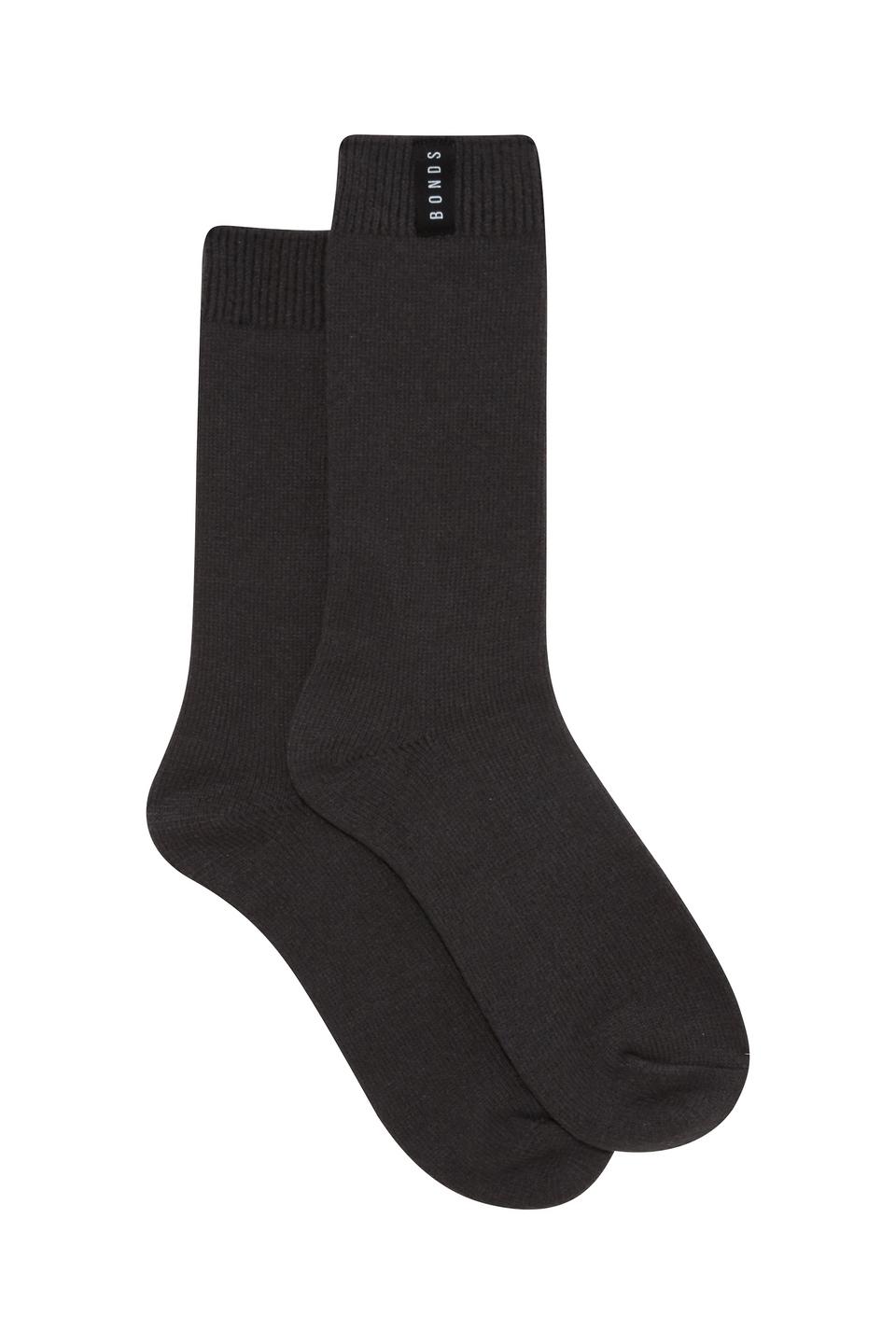 Mens Chunky Rib Crew Socks 1 Pack