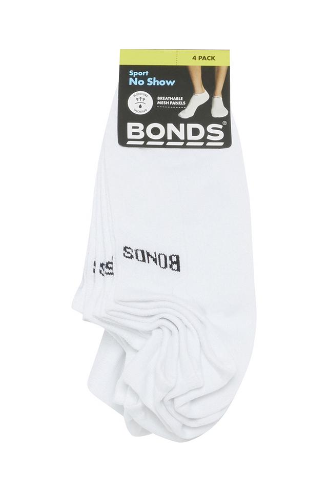 Mens Cool Sport No Show 4 Pack