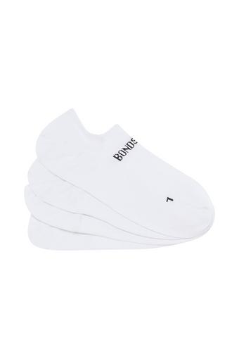 Mens Cool Sport No Show 4 Pack (White)