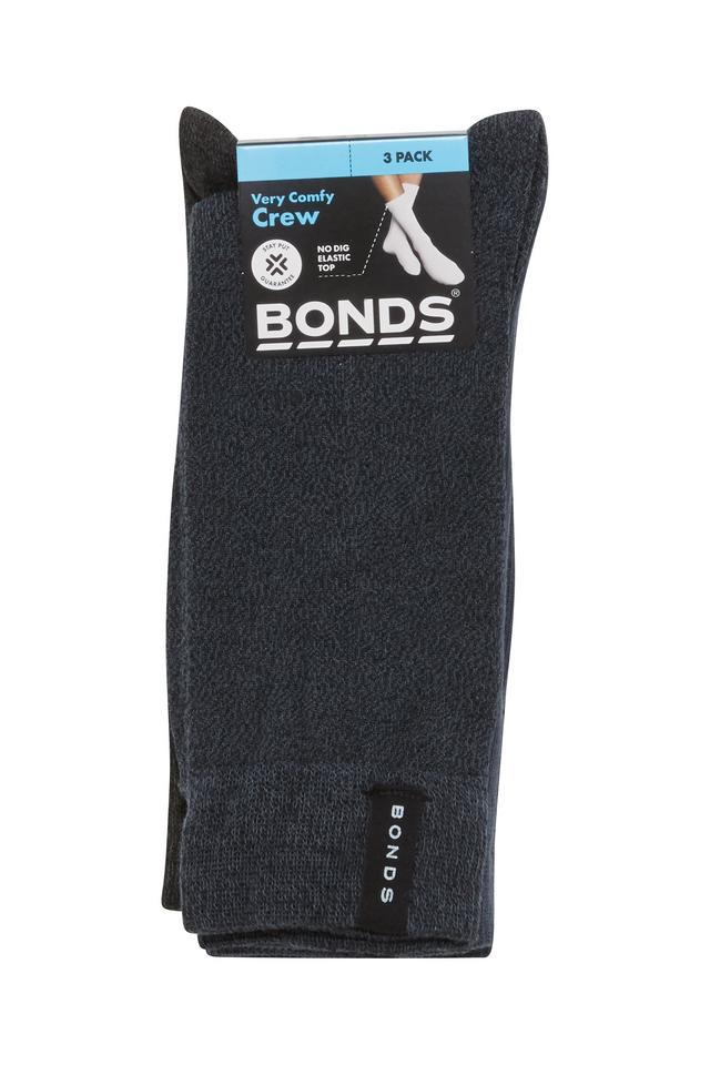 Mens Everyday Crew Socks 3 Pack