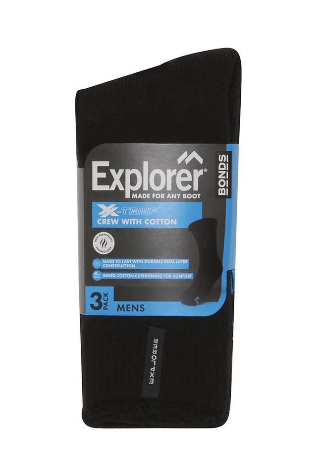 Mens Explorer Xtemp Crew 3 Pack