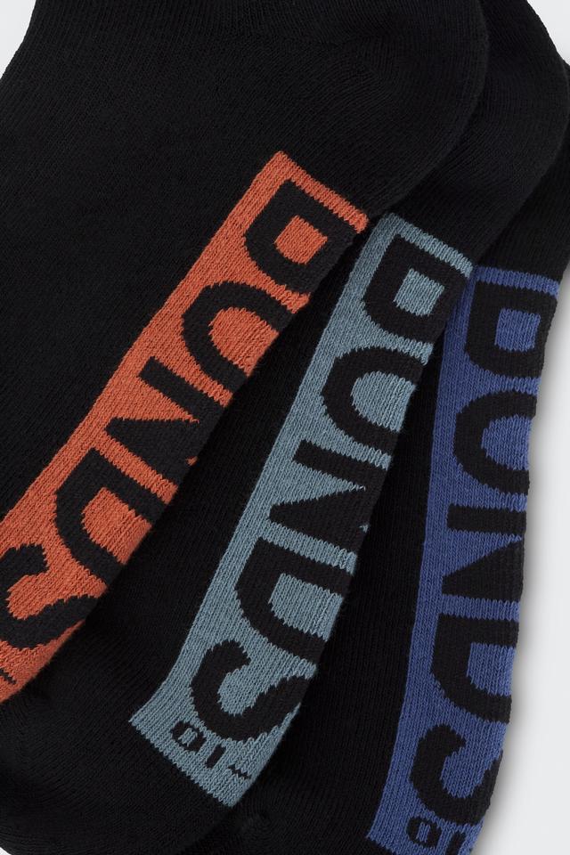 Mens Logo Cushioned Crew Socks 3 Pack