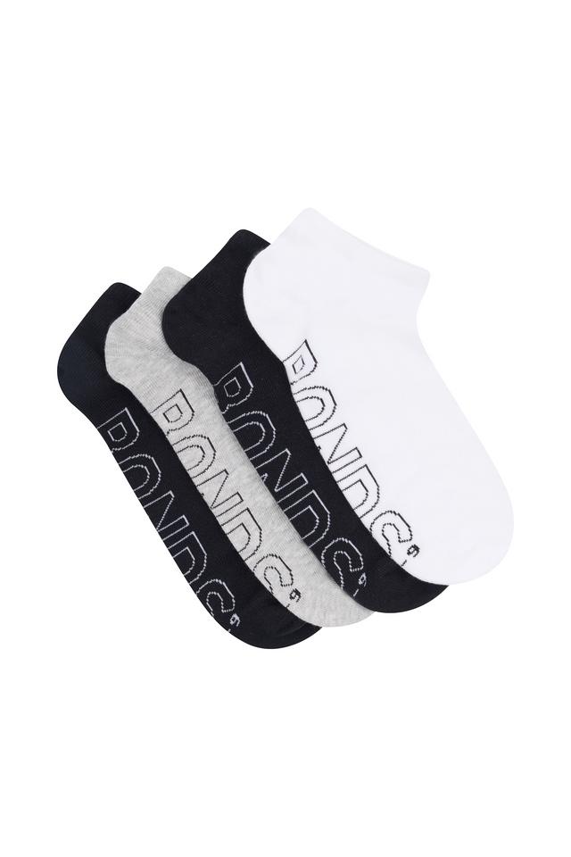 Mens Logo Lightweight Low Cut 4 Pack