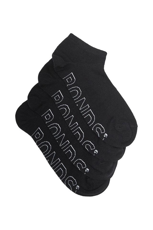 Mens Logo Lightweight Low Cut Socks 4 Pack