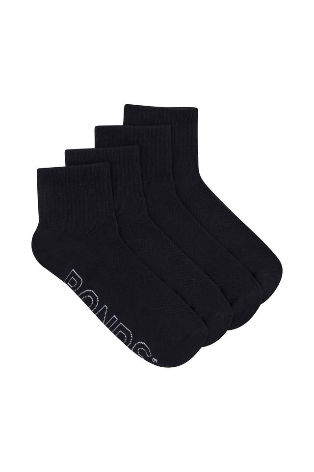Mens Logo Lightweight Quarter Crew 4 Pack