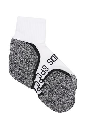 Mens Ultimate Comfort 1/4 Crew 3 Pack (White)