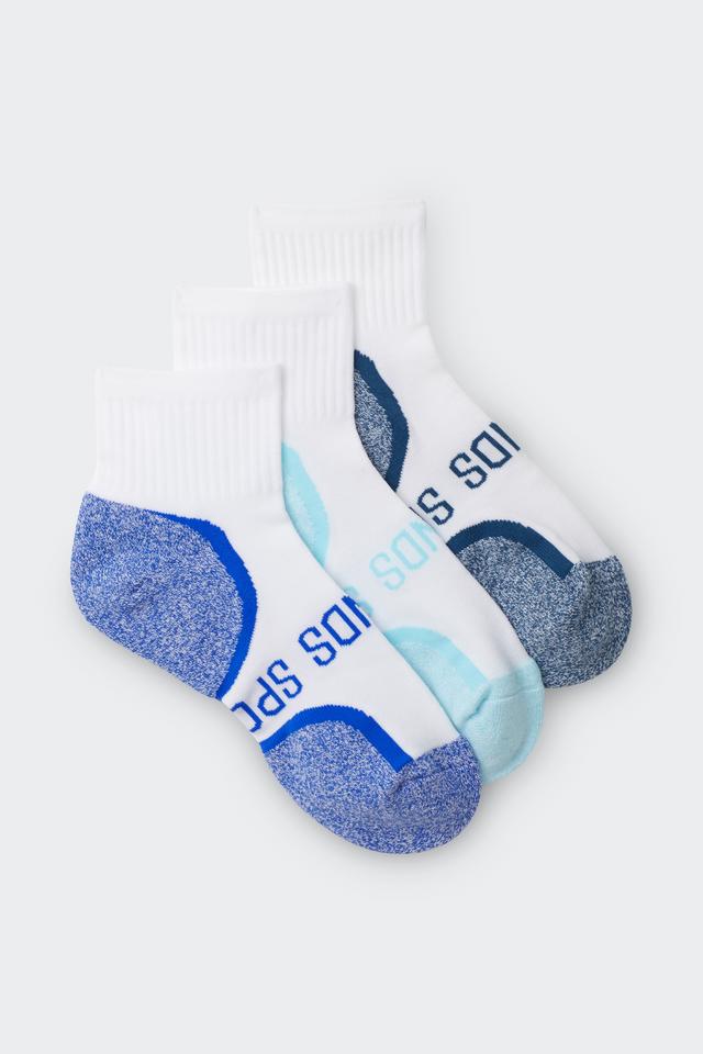 Mens Ultimate Comfort Quarter Crew Socks 3 Pack