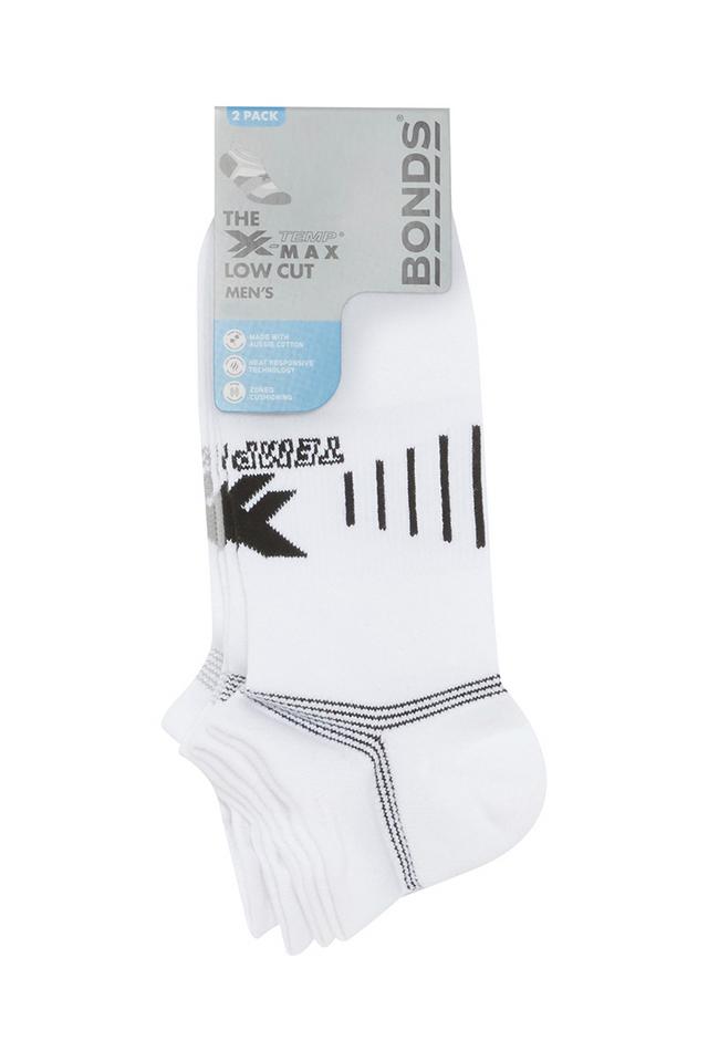 Mens X-Temp Max Low Cut 2 Pack